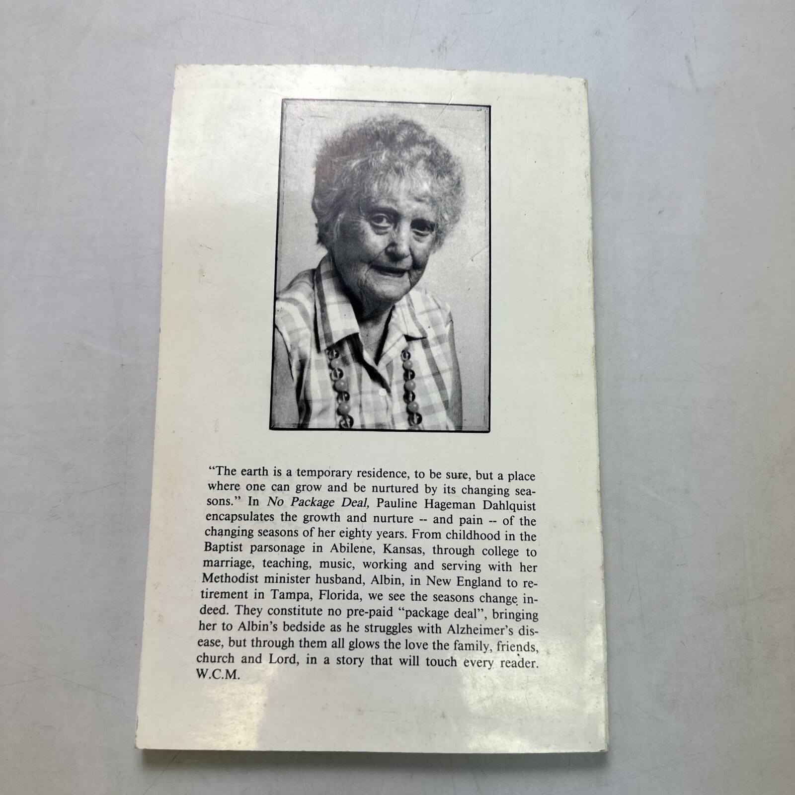 Pauline Dahlquist – No Package Deal