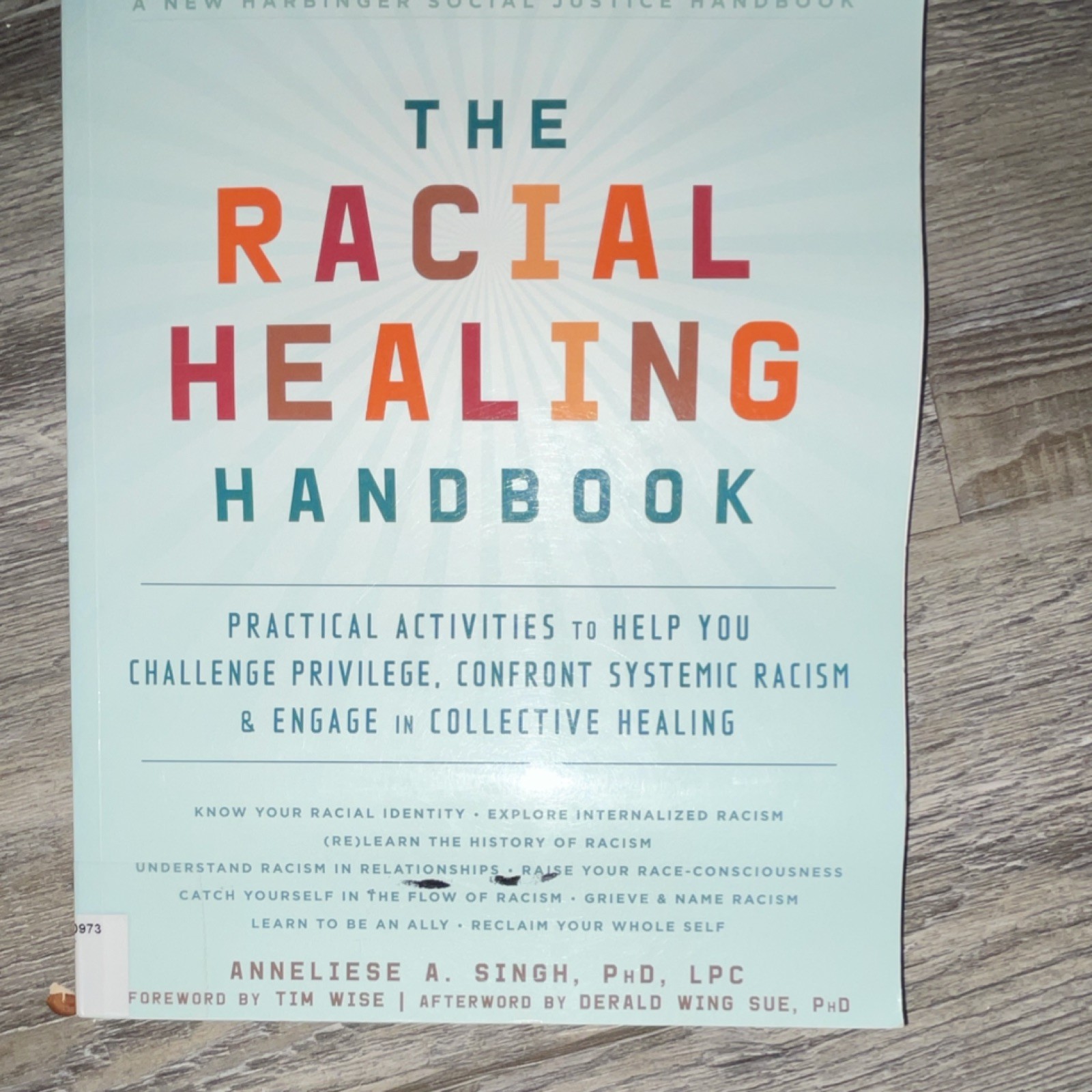 The Racial Healing Handbook by Anneliese A. Singh, PhD, LPC – Paperback