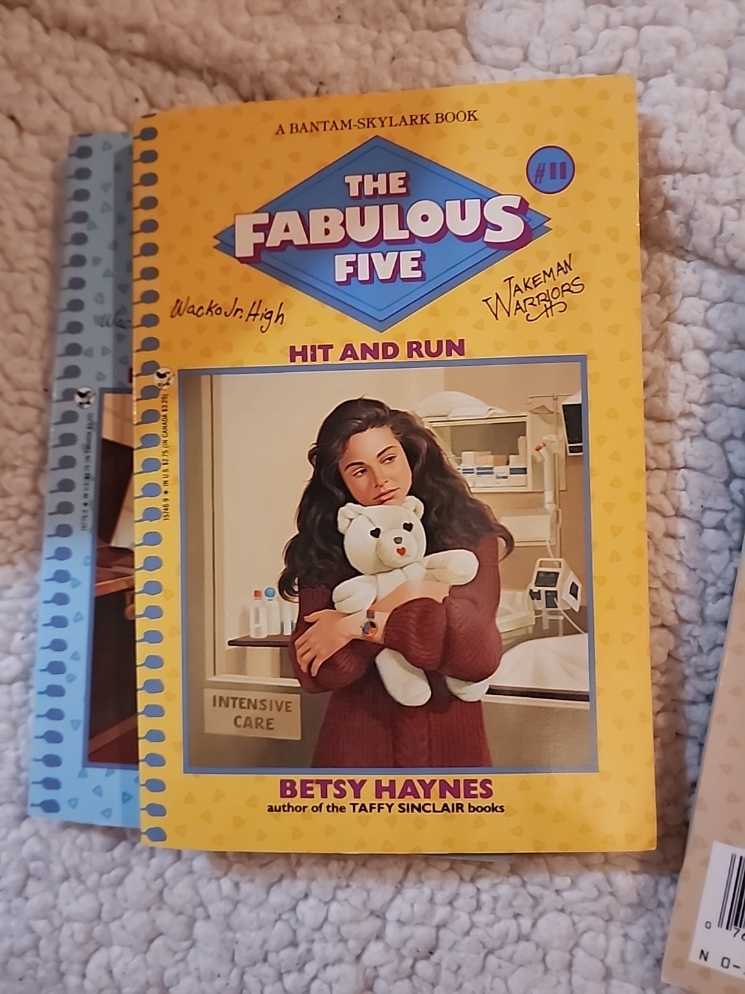 The fabulous 5 by Betsy Haynes books# 1 thru 8 ,#11,#15