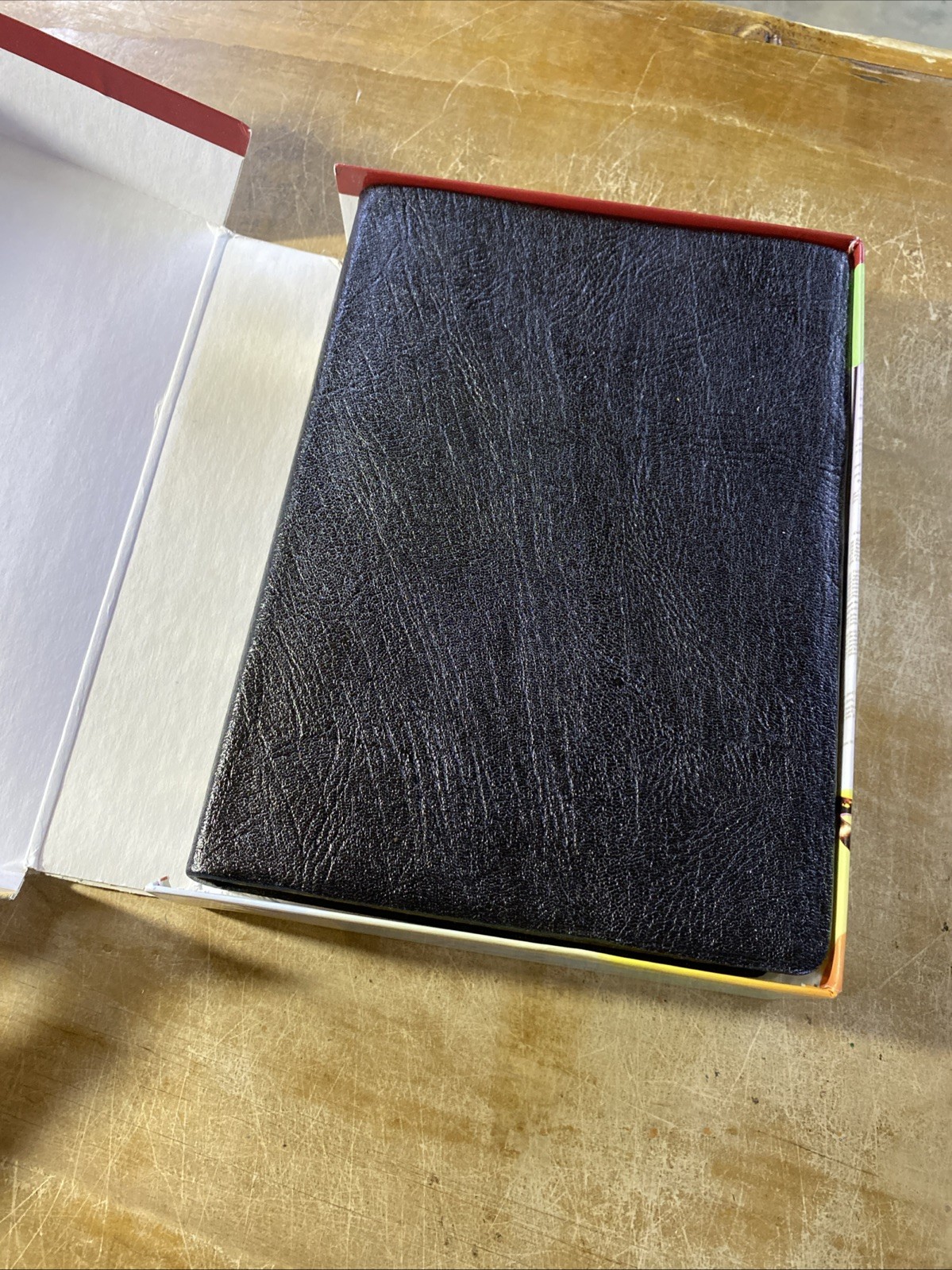 Rare 2016 Kirkbride Thompson Chain-Reference Bible ESV Black Genuine Leather USA