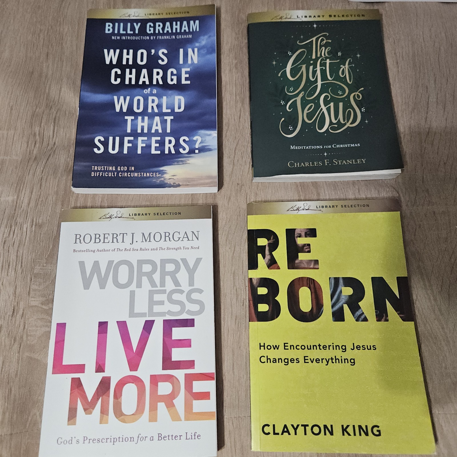 Billy Graham Library Lot of 19 Books Christian Literature Paperback