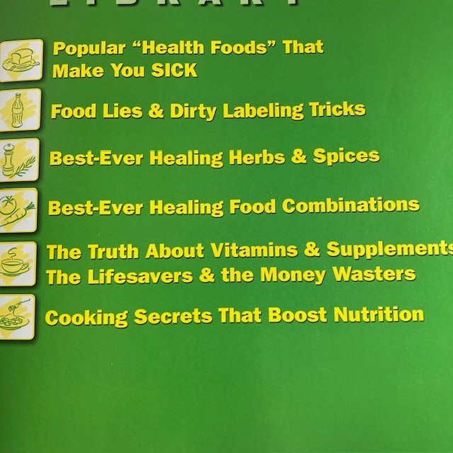 Healing Kitchen Library Paperback 108 pages Tips Tricks and Cooking Secrets