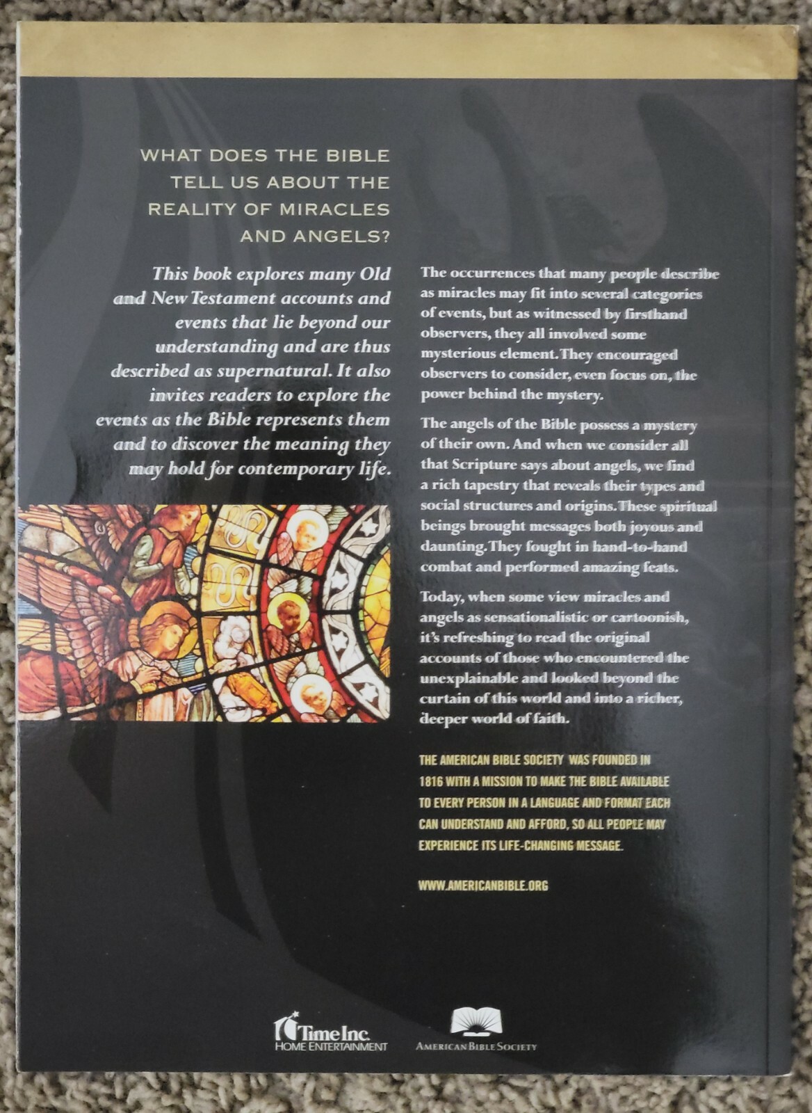 American Bible Society Angels & Miracles The Spiritual Realm & World You Know
