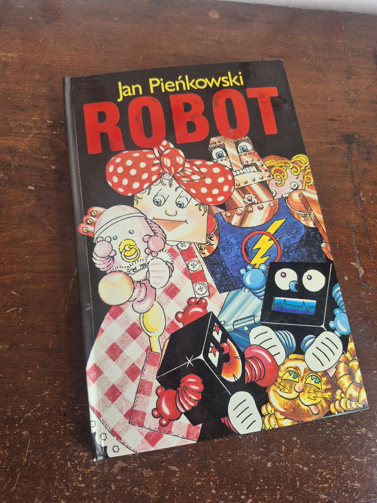 PAIR Jan Pienkowski Vtg Hardcover Pop-up Books Haunted House 1979, Robot 1981