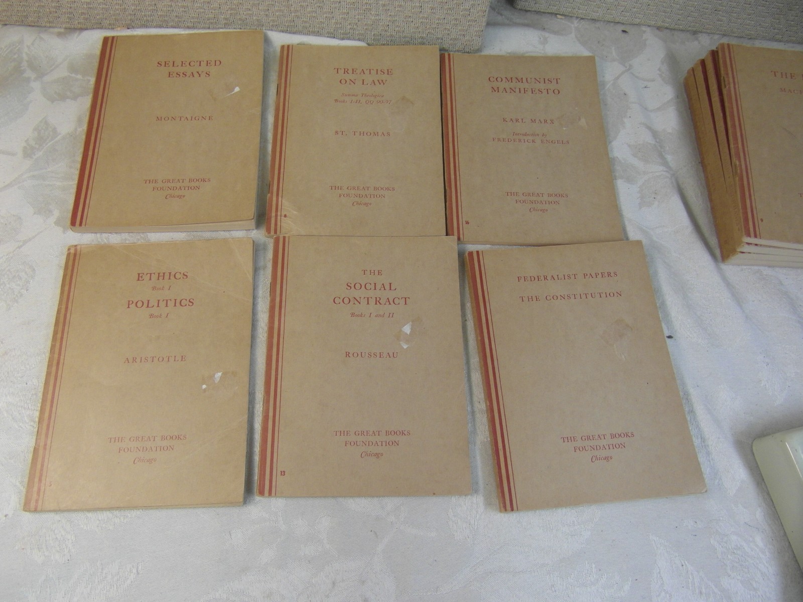 Lot of 11 Books from the Great Books Foundation – Paperback – See Description