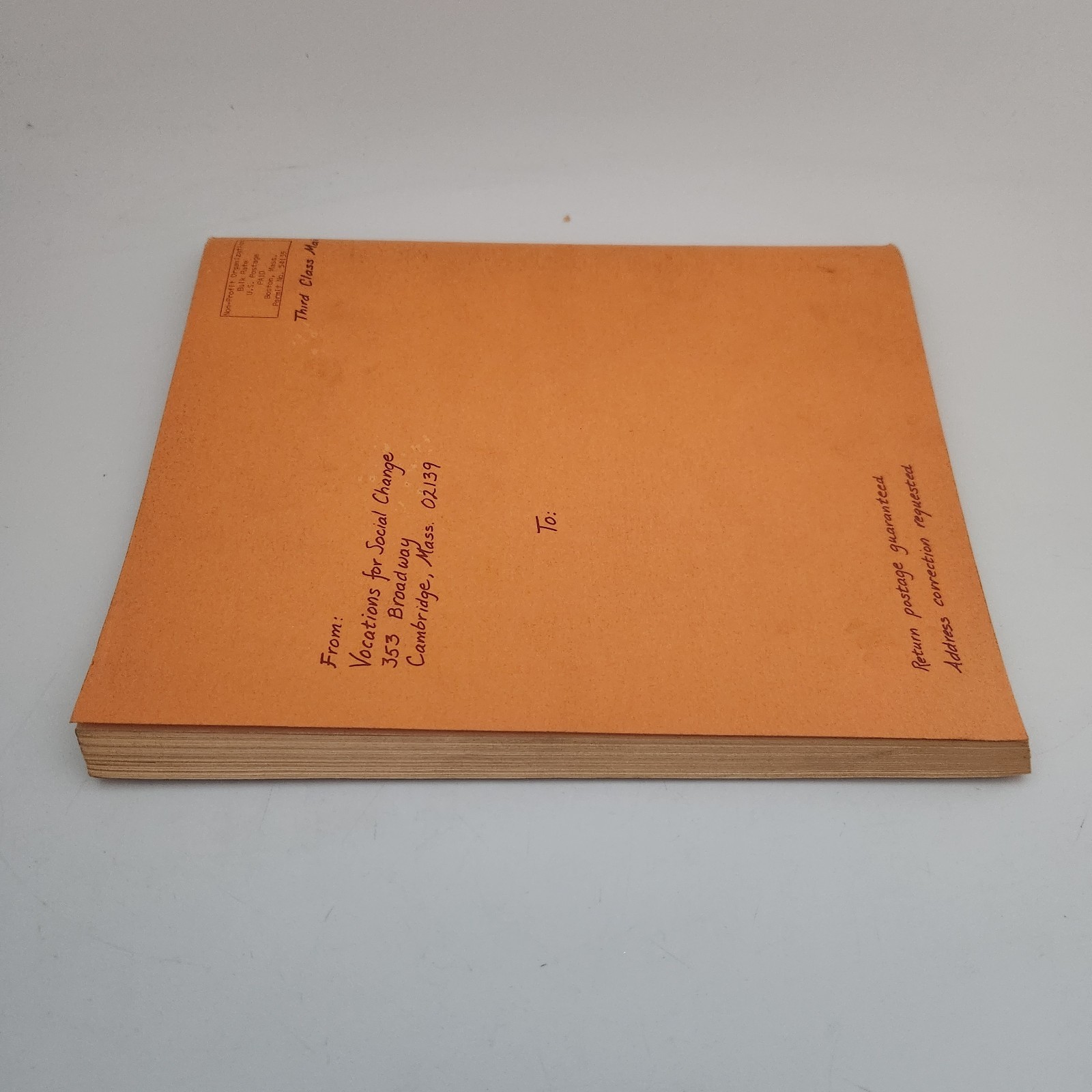 People’s Yellow Pages 1973 Boston Cambridge Hippies Counterculture Radical Work