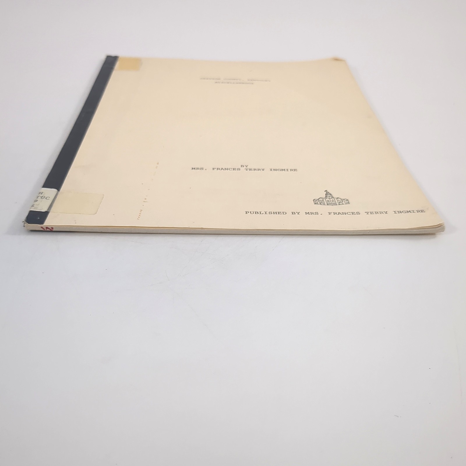 Grayson County Kentucky Miscellaneous Genealogy Paperback Book Ingmire 1980