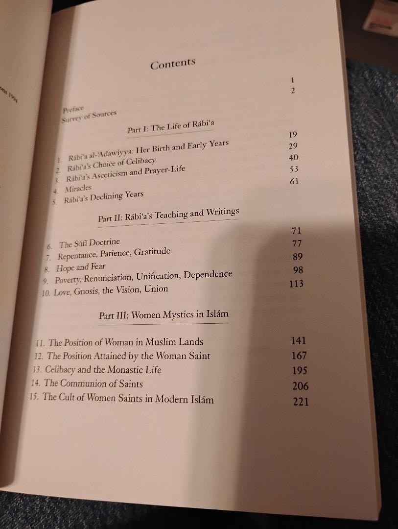 Muslim Women Mystics Life & Work of Rabi’a + Others Islam Islamic Thinkers