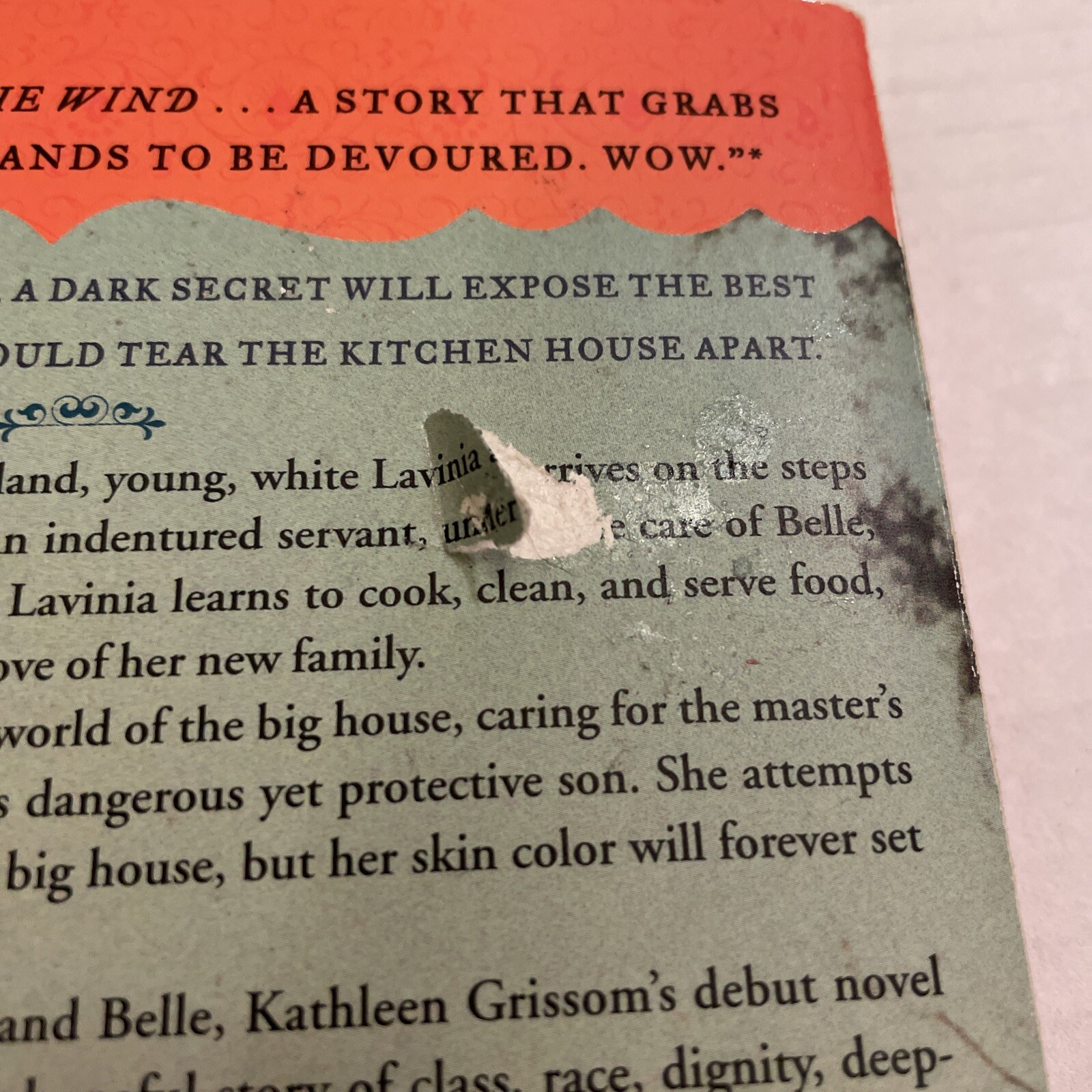 The Kitchen House : A Novel by Kathleen Grissom (2010, Trade Paperback)
