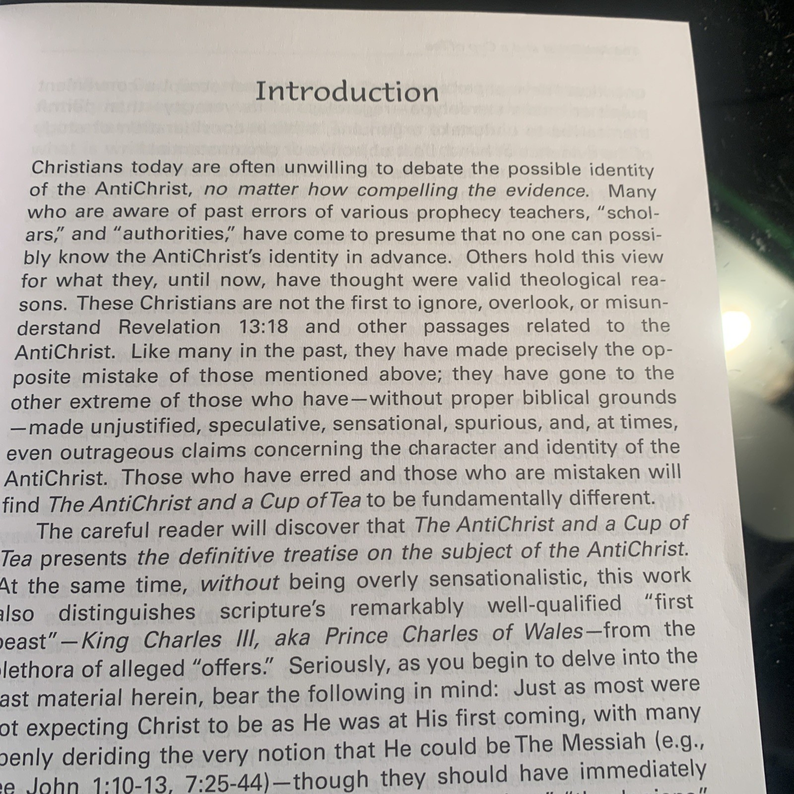 The Antichrist and a Cup of Tea (2nd Ed May 2024) by Cohen, Tim * New