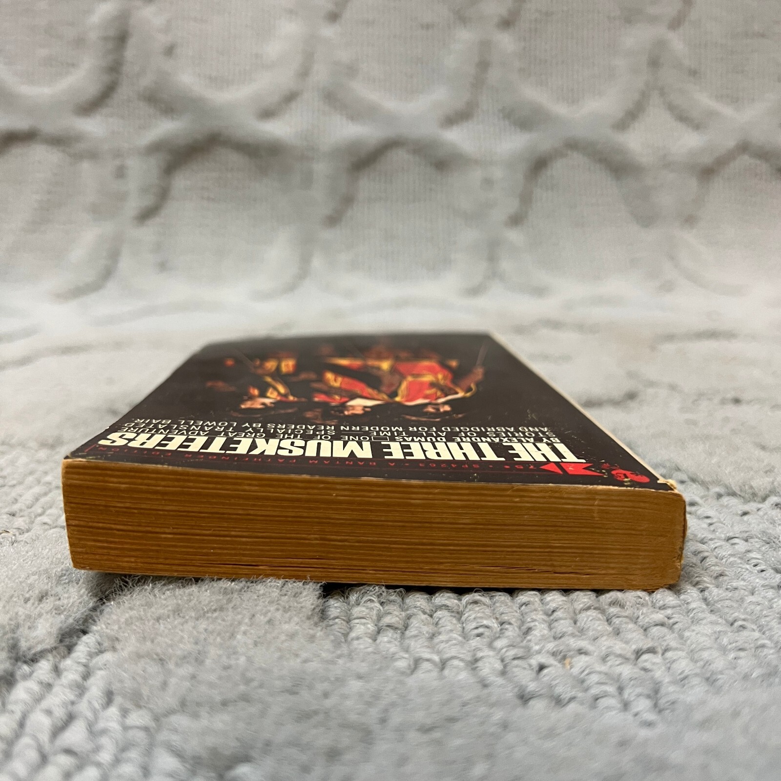 The Three Musketeers Classic Paperback Book by Alexandre Dumas Bantam Books 1969
