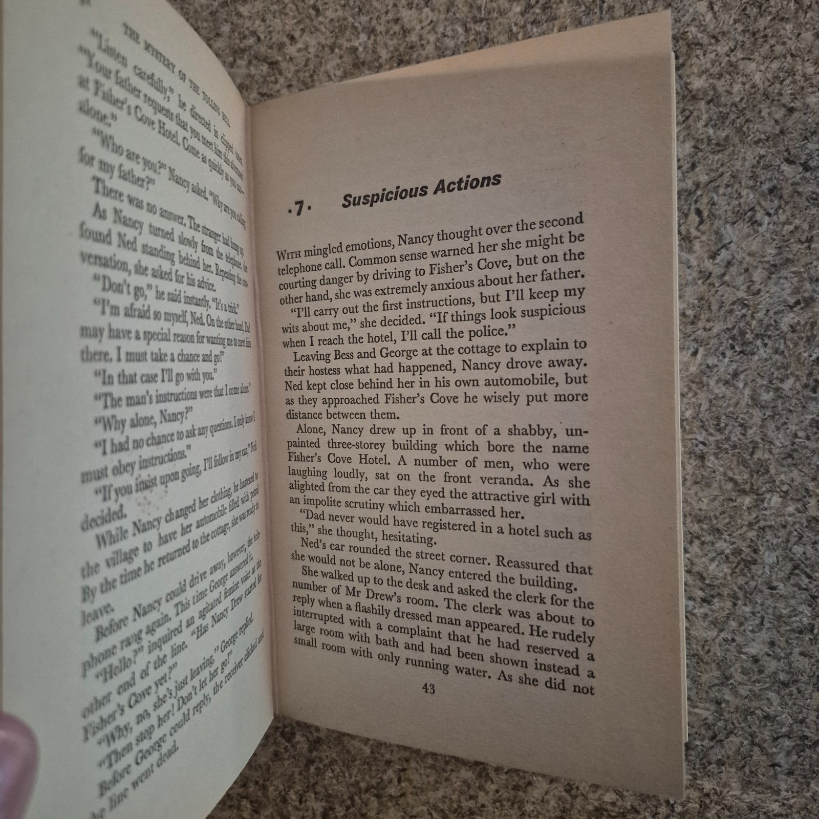 RARE BRITISH Nancy Drew Mystery of the Tolling Bell 1972 Carolyn Keene HB #19