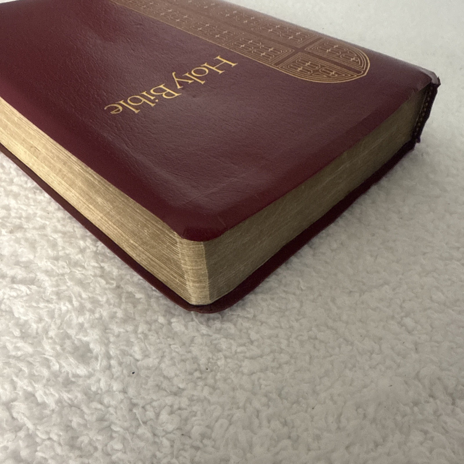Holy Bible KJV Giant Print Concordance Regency 883CPL Burgundy 1990 Red Letter