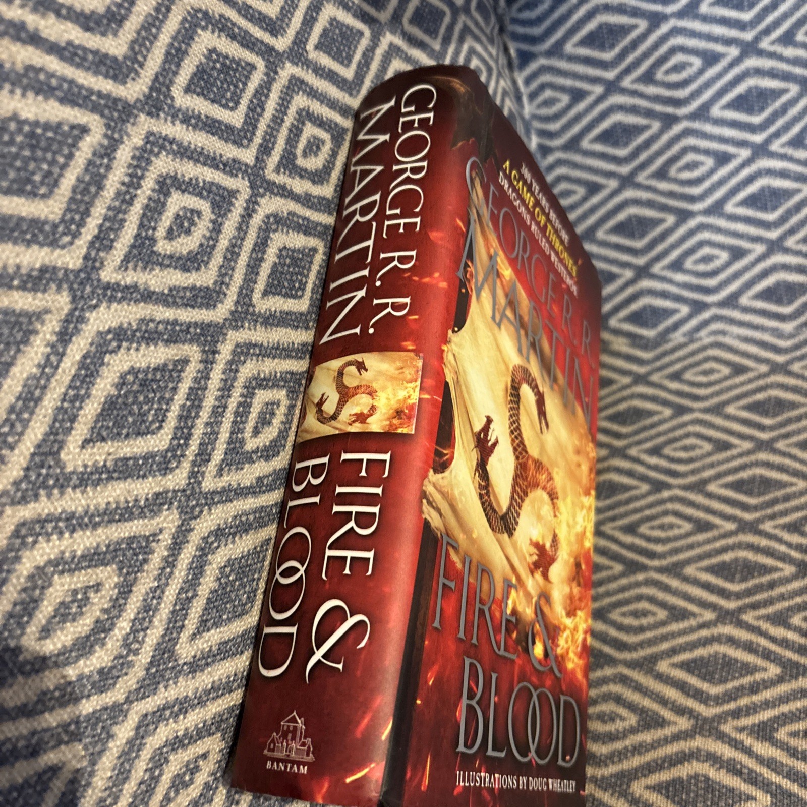 Fire and Blood by George R.R. Martin 2018 1st Edition Illustrated Hardcover NEW