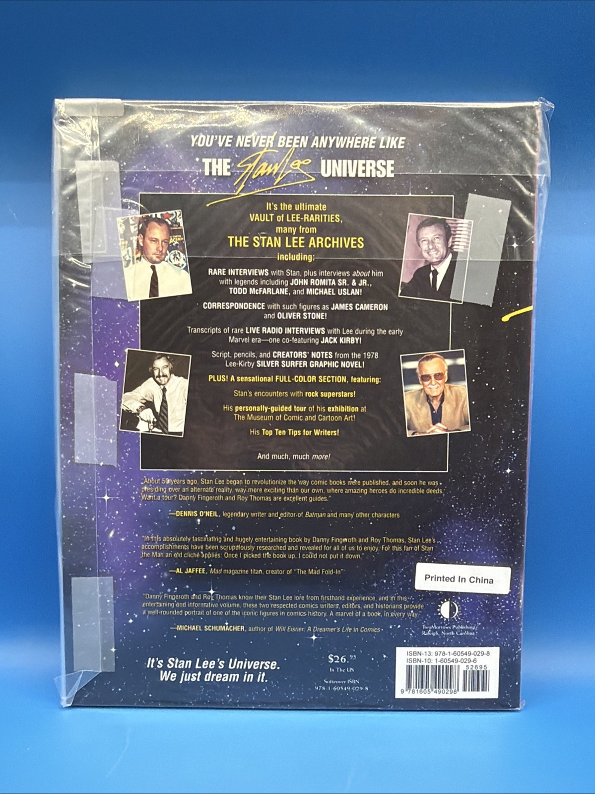 THE STAN LEE UNIVERSE 2011 SC Book Roy Thomas Personalized by Danny Fingeroth