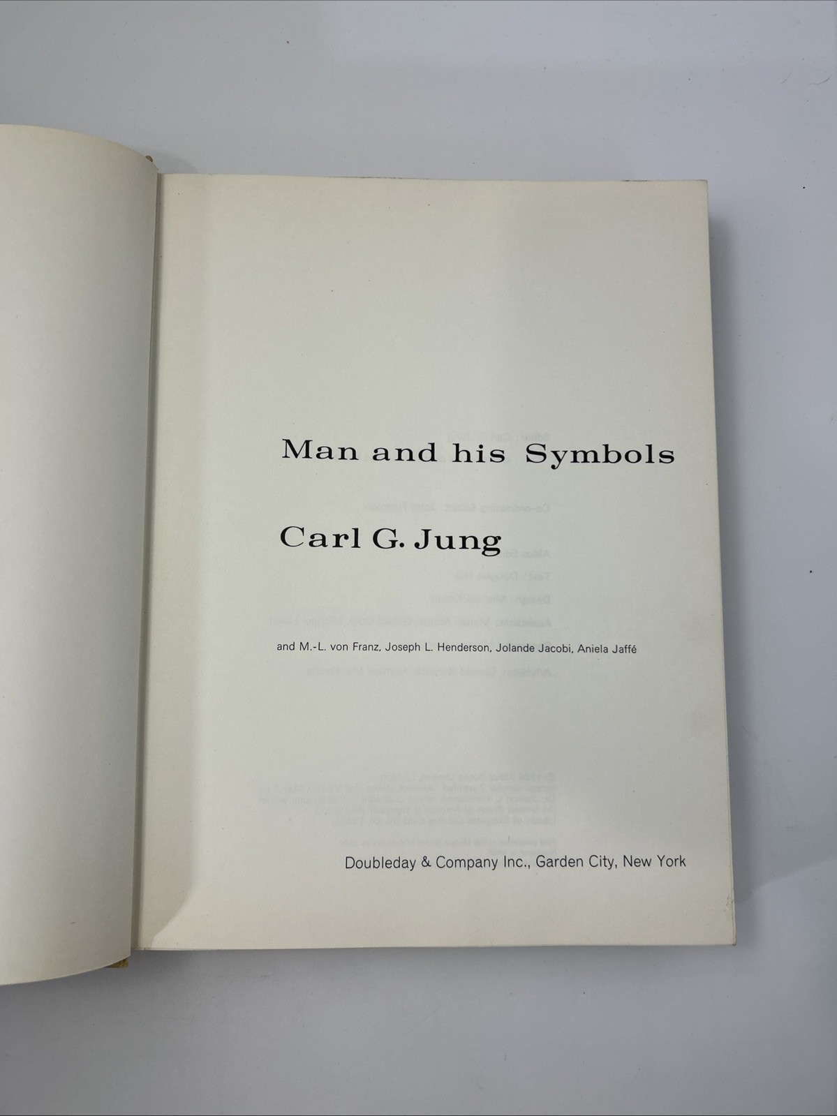 MAN and HIS SYMBOLS by CARL G. JUNG-1964-Carl G. Jung