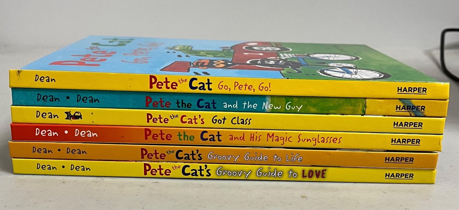 Pete the Cat Groovy Box of Books 6 BOOK SET James Dean – BRAND NEW