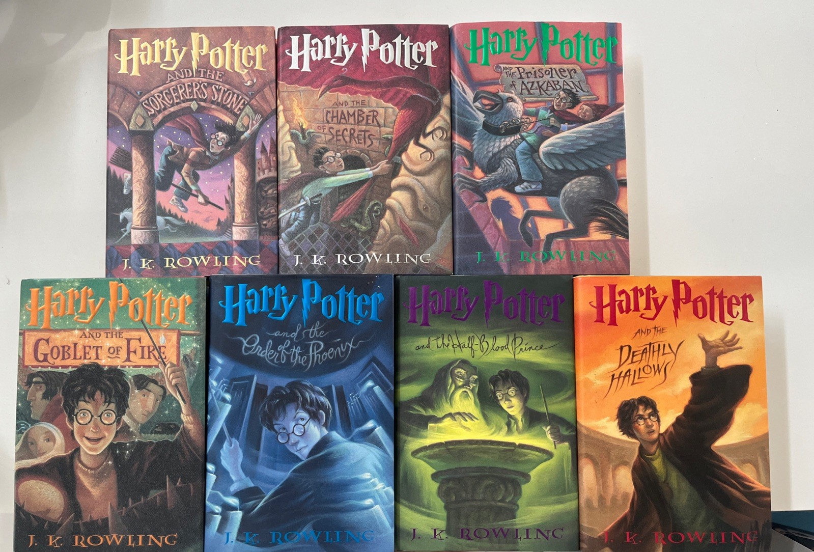 Harry Potter Hardcover Set 1-7 J.K. Rowling