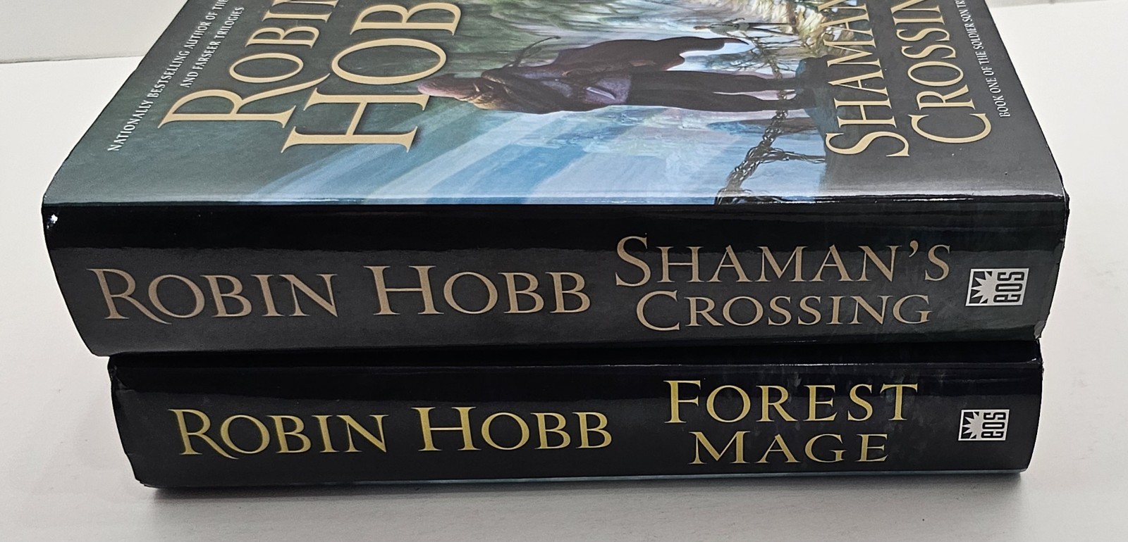 Robin Hobb Soldier Son Trilogy 1 & 2 First Edition Shaman’s Crossing Forest Mage
