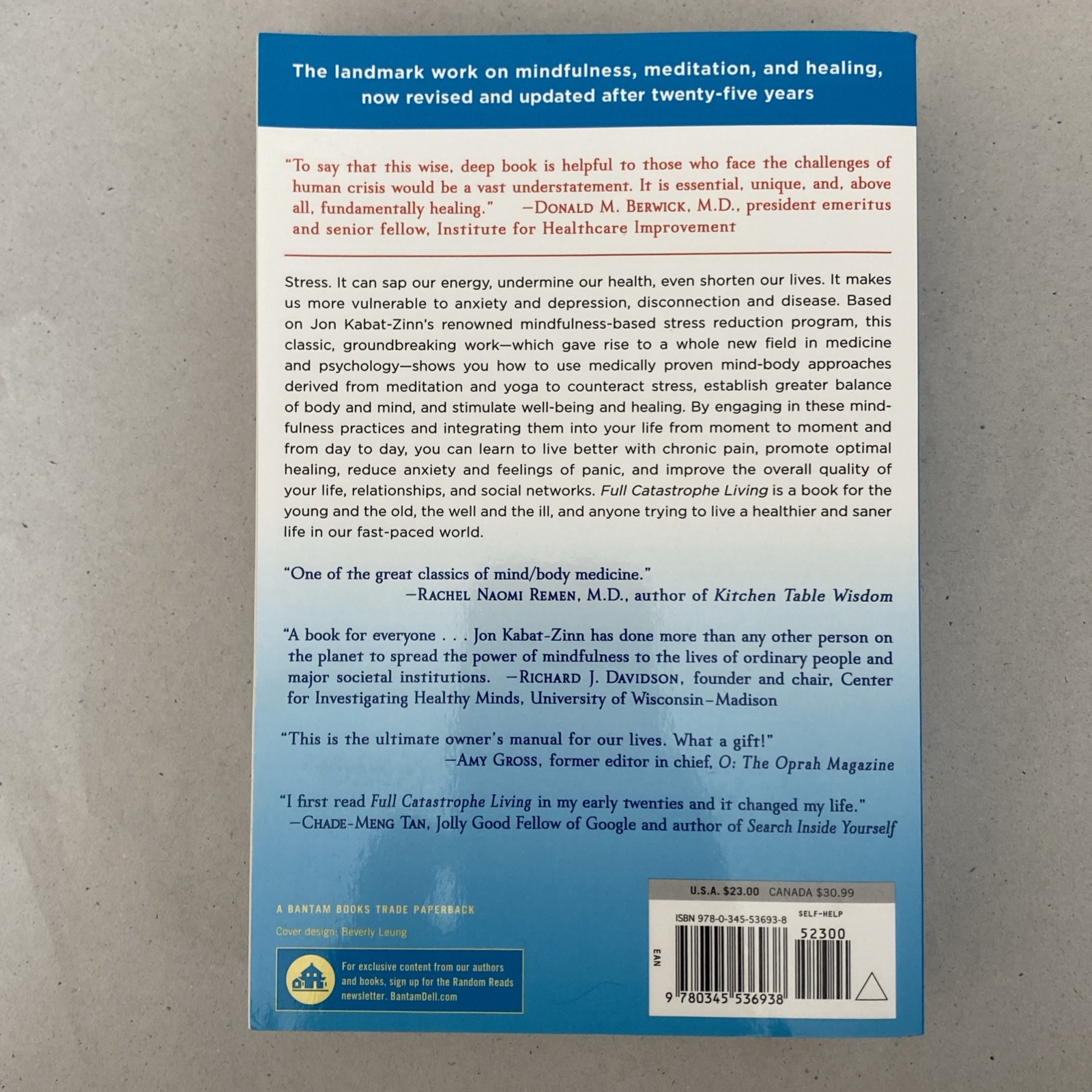 Jon Kabat-Zinn Mindfulness Lot 2x Full Catastrophe Living Hermann Hesse Jamison