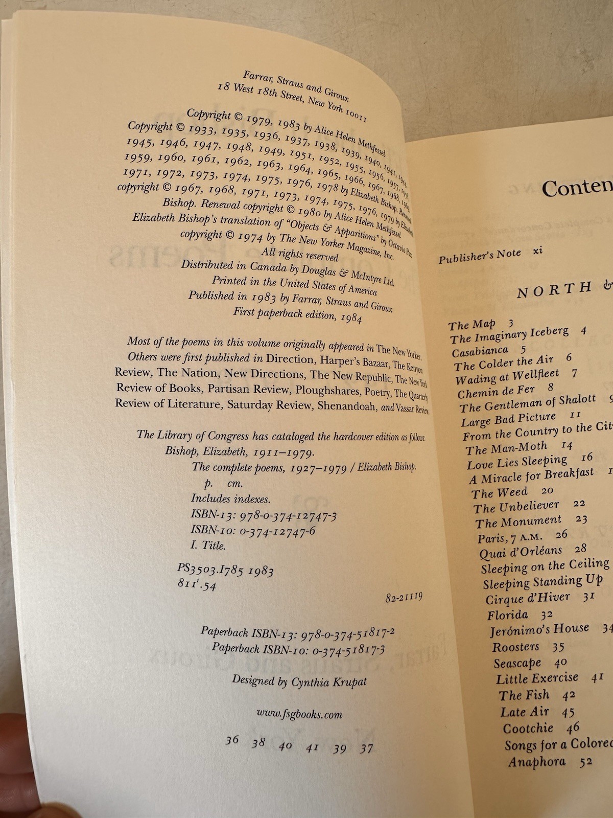 The Complete Poems: 1927-1979 by Elizabeth Bishop