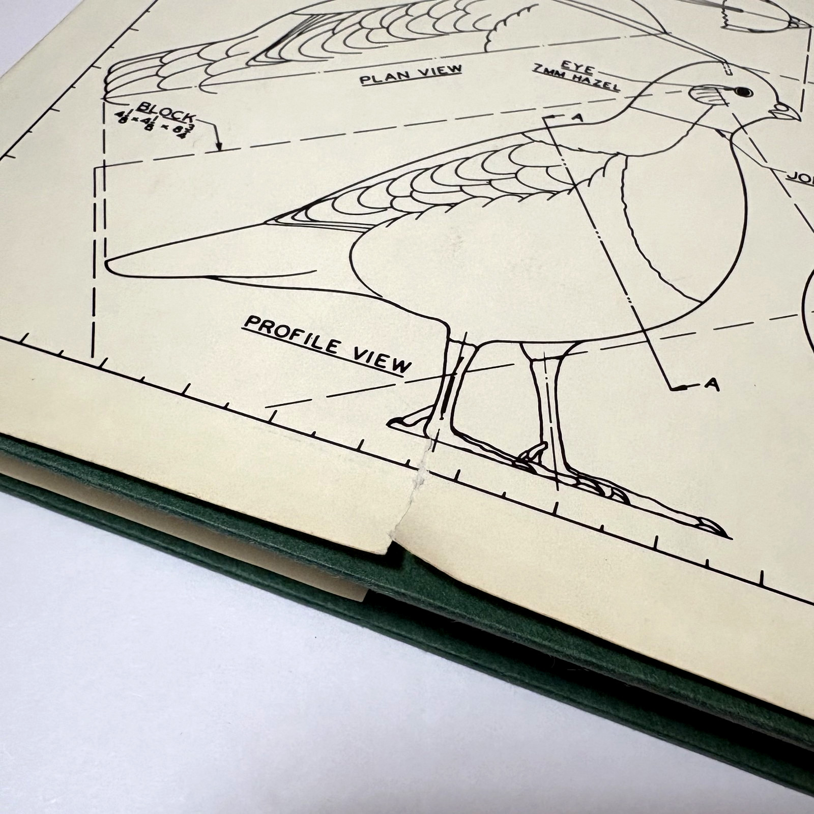 VTG GAME BIRD CARVING HB Book by Bruce Burk (1972) with Dust Jacket