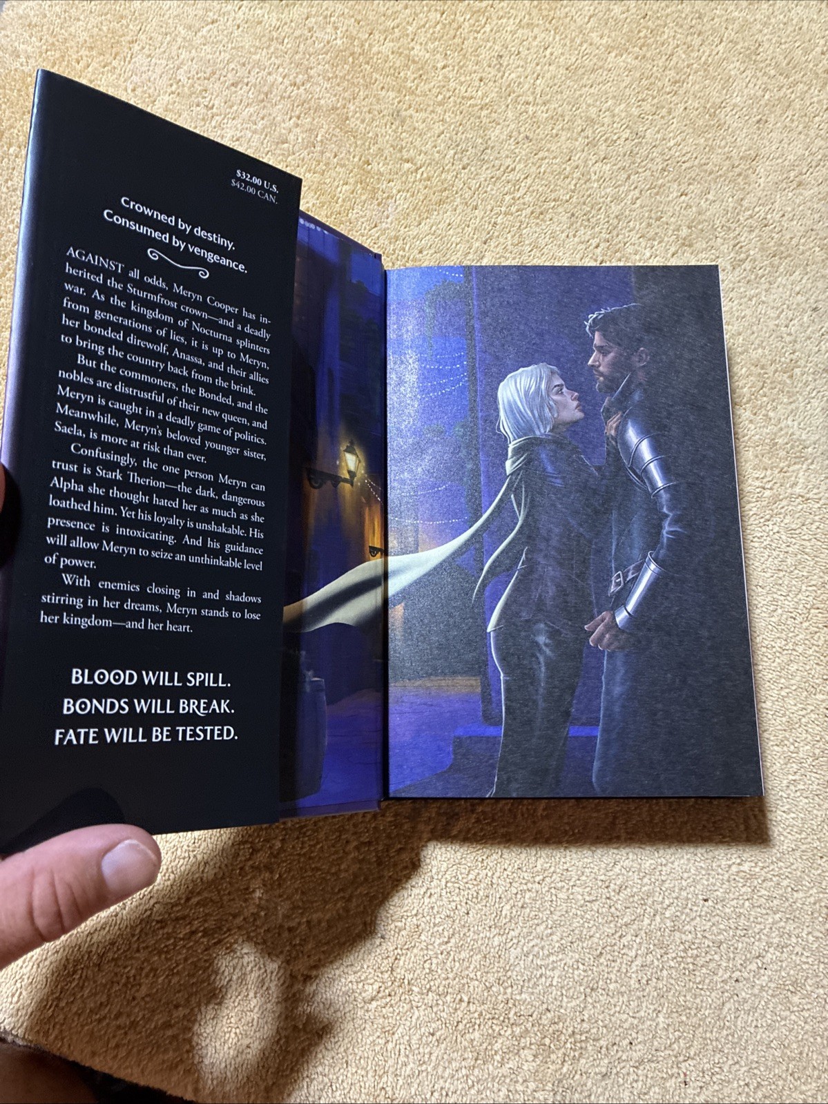 Fury Bound by Sable Sorensen 1st Edition (Target Exclusive Edition) Sprayed Edge