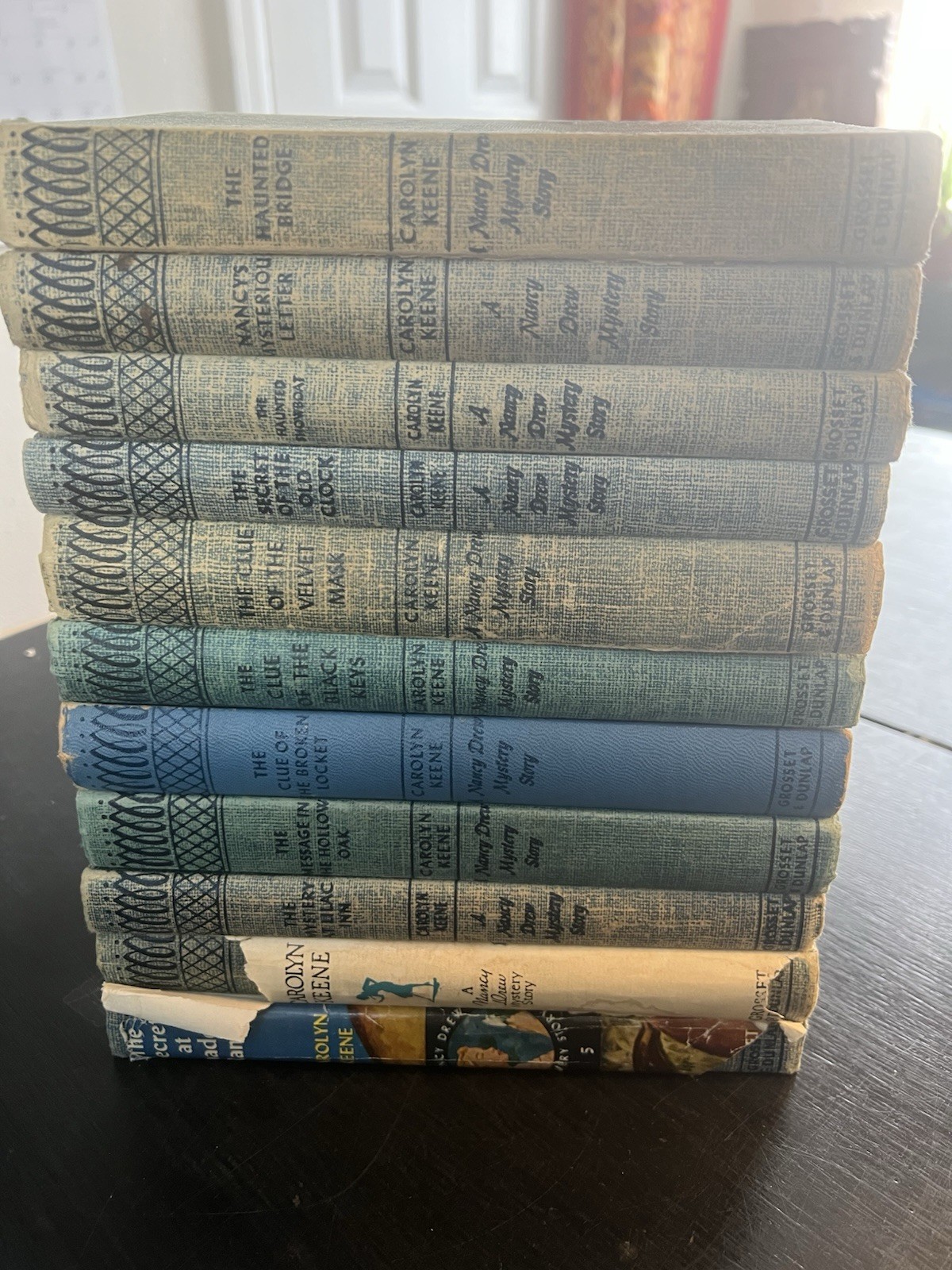 Nancy Drew Mystery Stories 1931–1955 Blue Tweed -PICK YOUR OWN TITLE