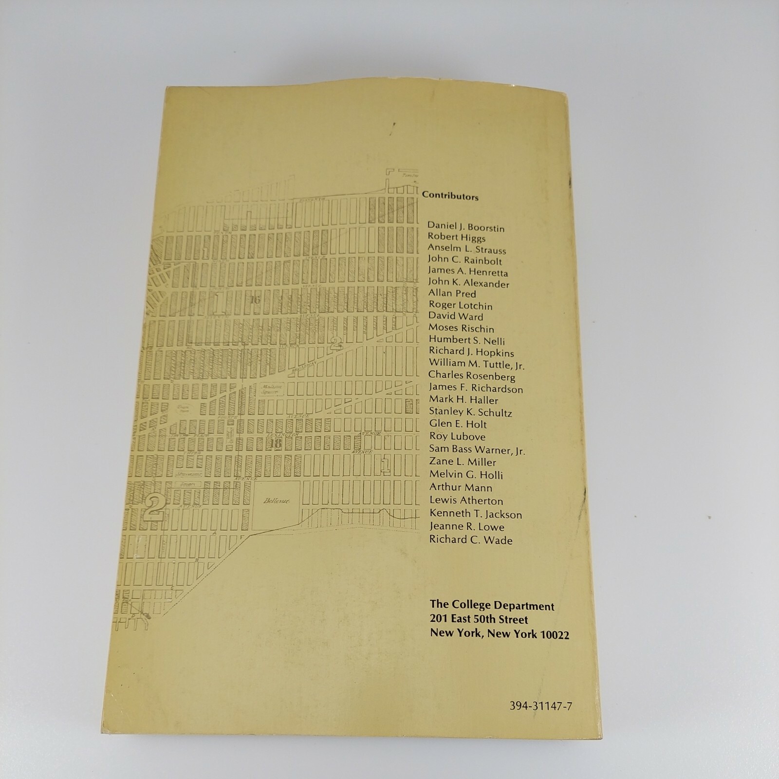 Cities in American History 1st Ed. Kenneth Jackson, Stanley Schultz PB 1972