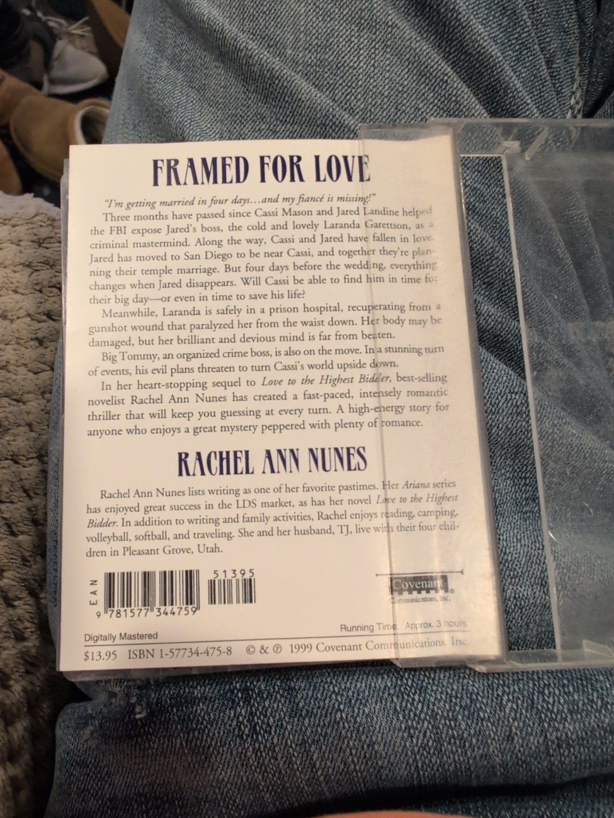 Rachel Ann Nunes 2 Audiobook Lot Framed For Love & Love To The Highest Bidder