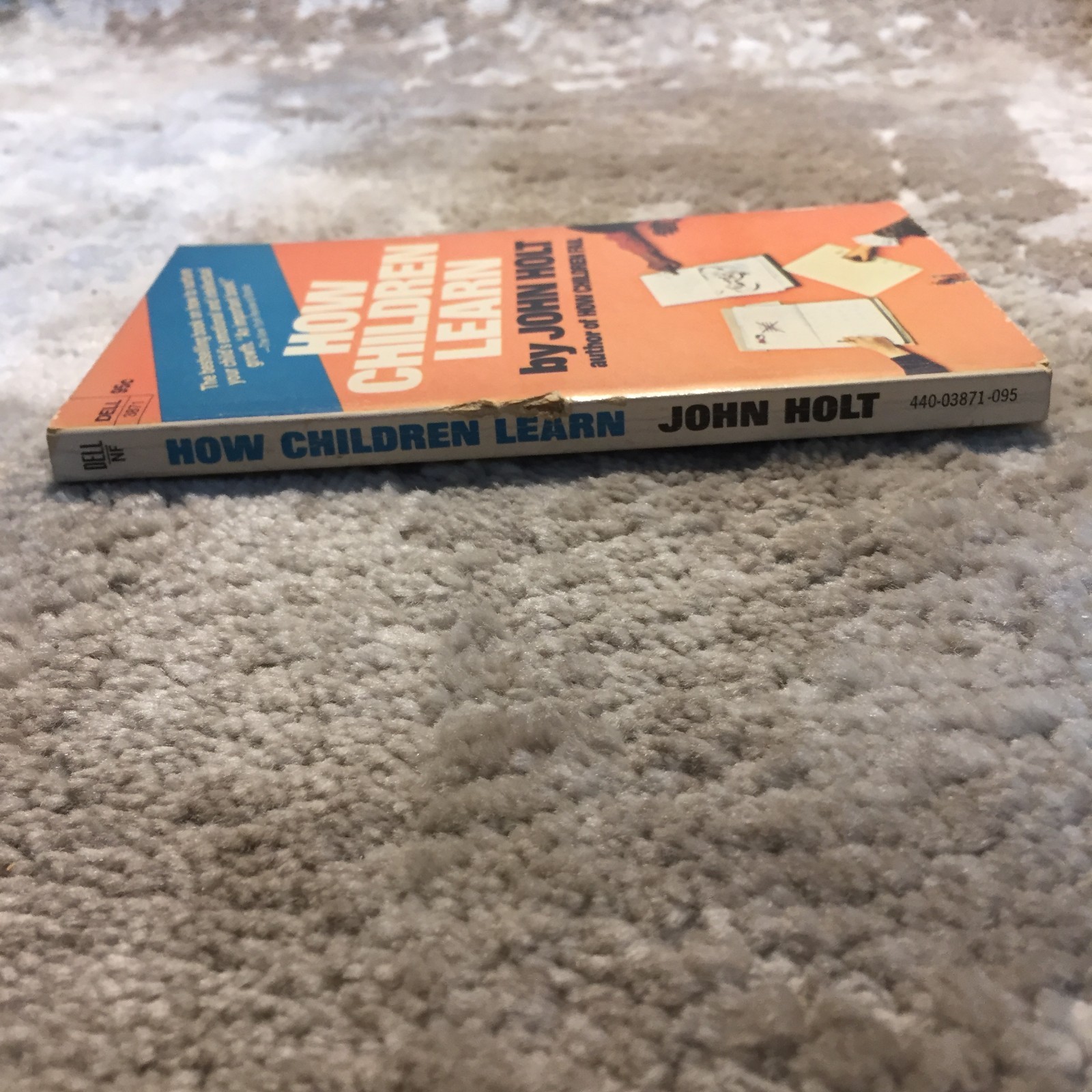 How Children Learn John Holt 1970 Dell Child Development Paperback Book