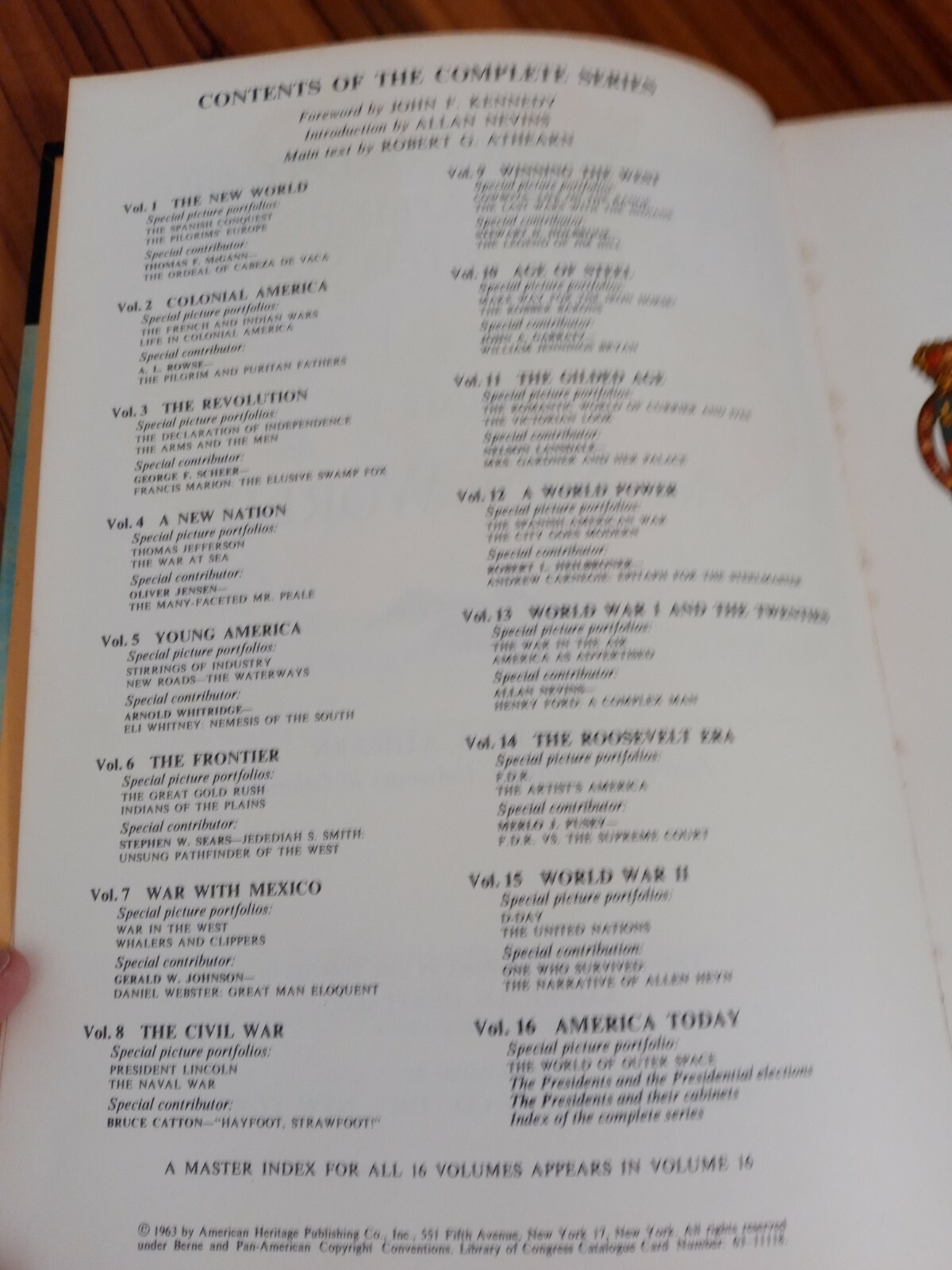 Volume 1 of the AMERICAN HERITAGE The New World 1963 Dell