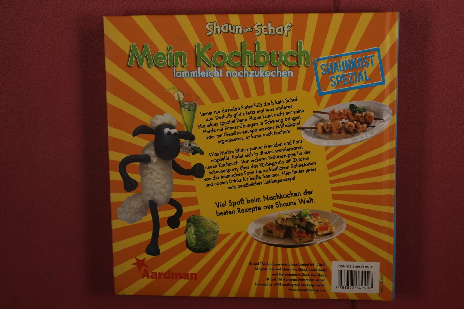402541 Angabe Keine SHAUN DAS SCHAF: MEIN KOCHBUCH KOMET Verlag GmbH lammleicht