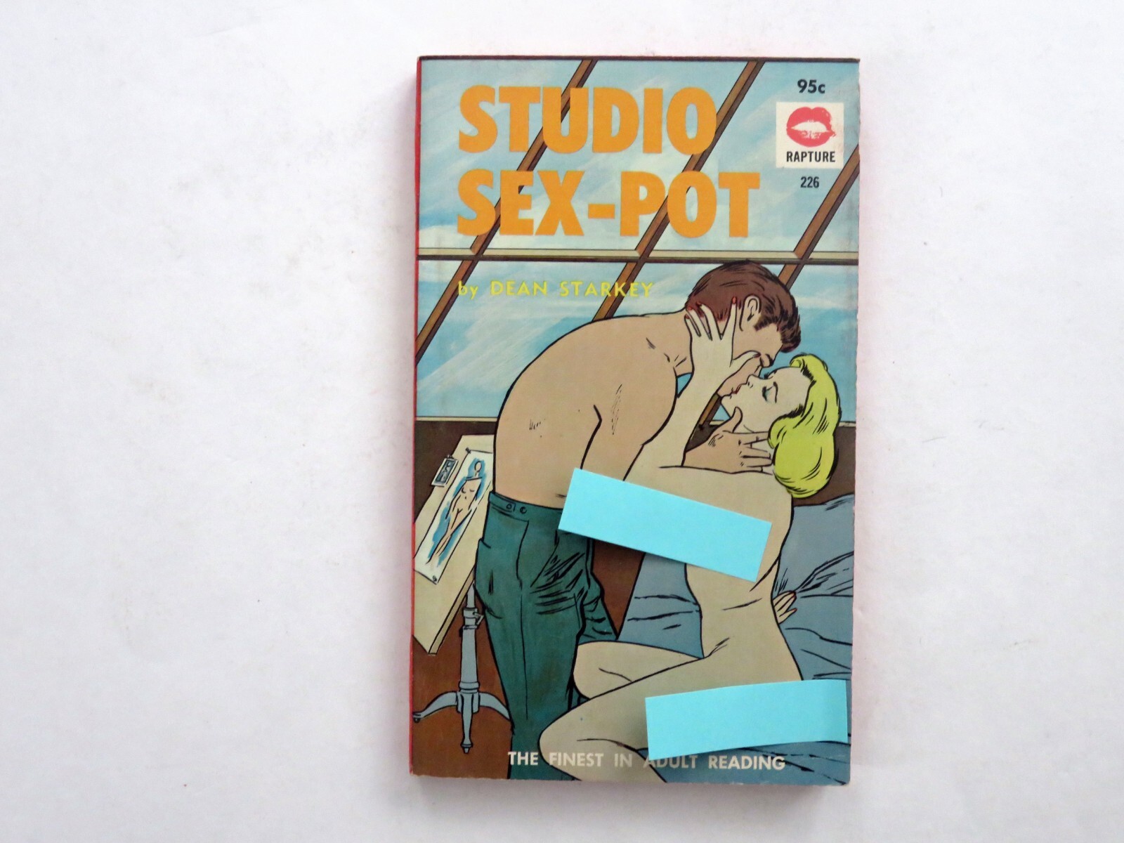 Studio Sex-Pot, Starkey, classic pulp erotica, Rapture 226 mm ppbk 1968 sex pot