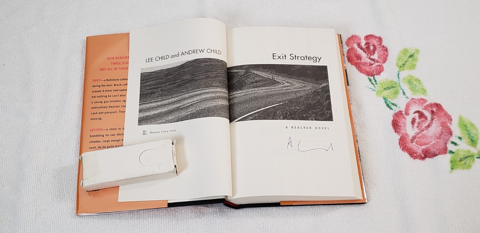 EXIT STRATRGY by LEE & ANDREW CHILD *SIGNED*