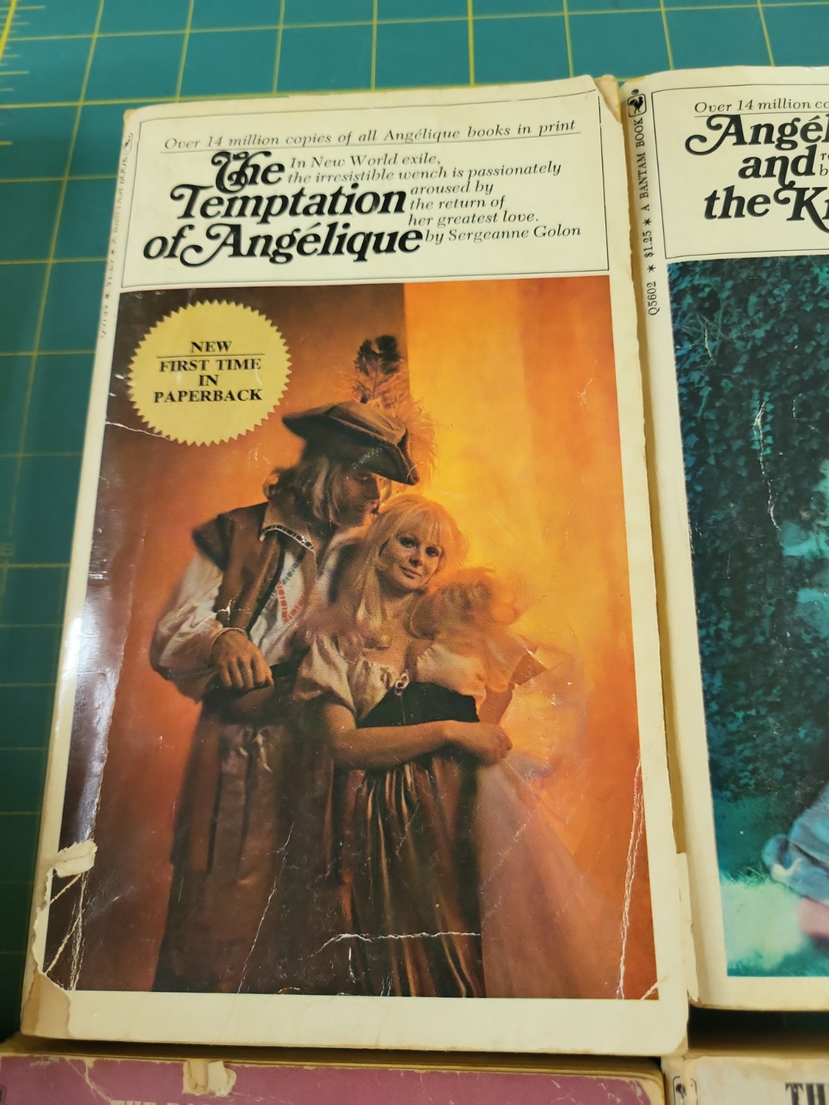 Lot Of 8 Sergeane Golon Pb Books Angelique „SEE PHOTOS“