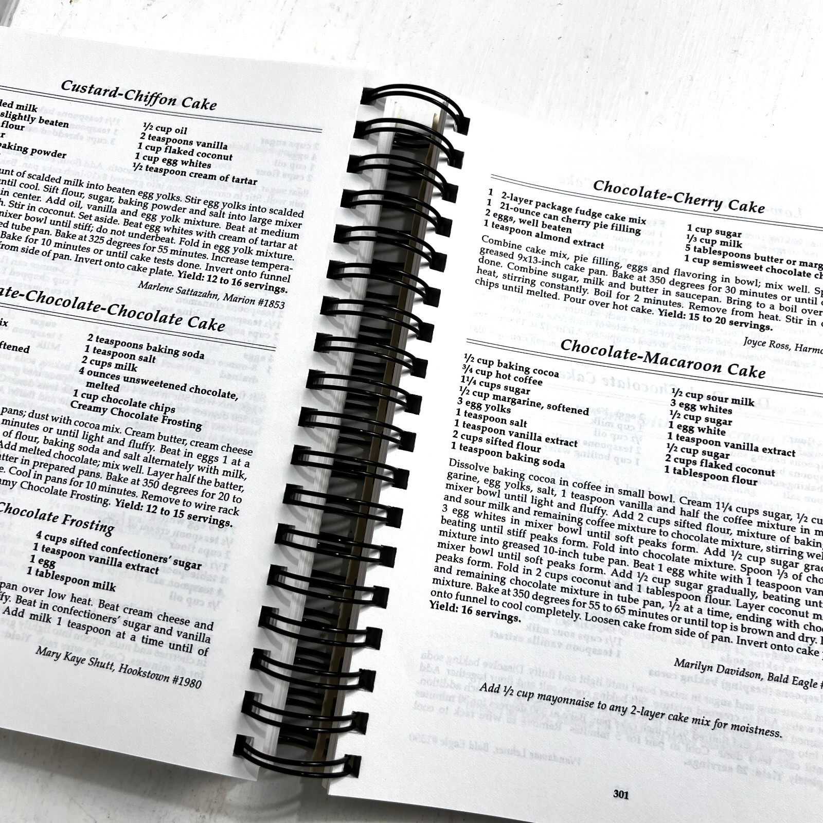 The Pennsylvania State Grange Cookbook 1993 Spiral Bound 432 Pages