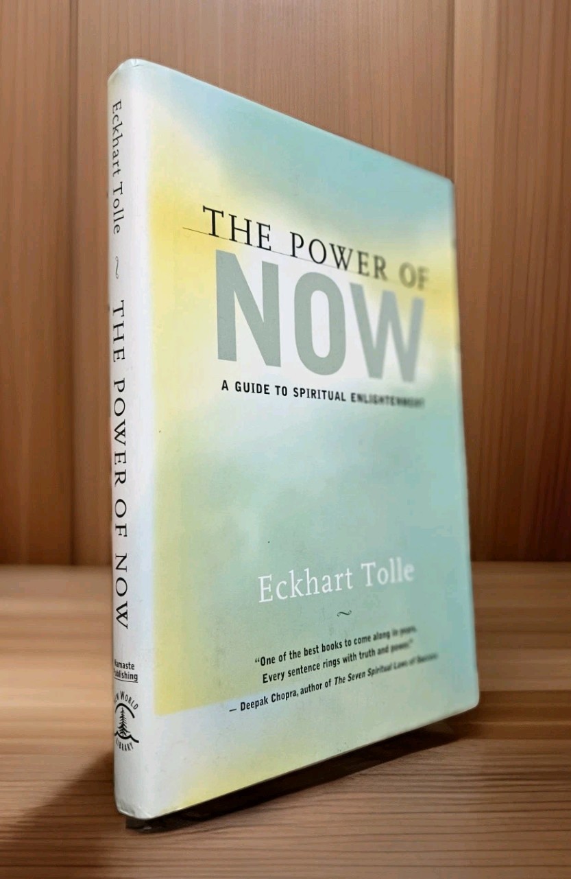 1st Edition : The Power of Now by Eckhart Tolle Spirituality Self-Help HC Book