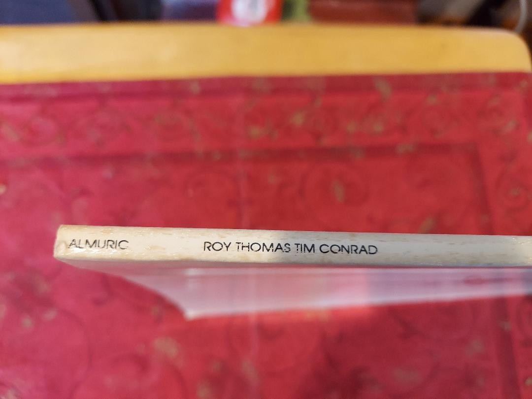 Robert E. Howards’s ALMURIC signed by Roy Thomas
