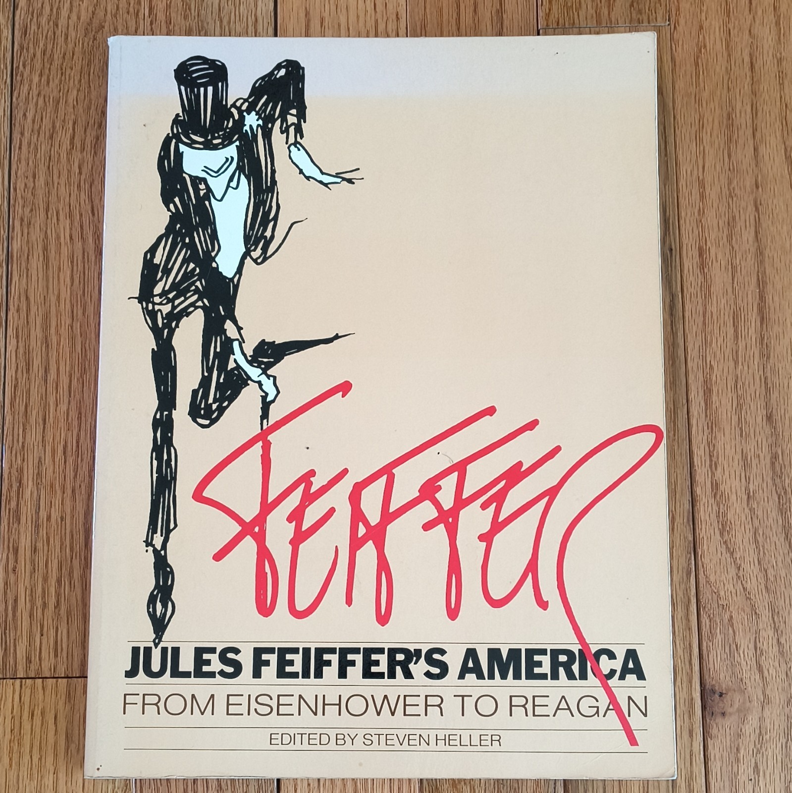Alfred A. Knopf Jules Feiffer’s America PB 1982 1st Ed A Borzoi Book Humor
