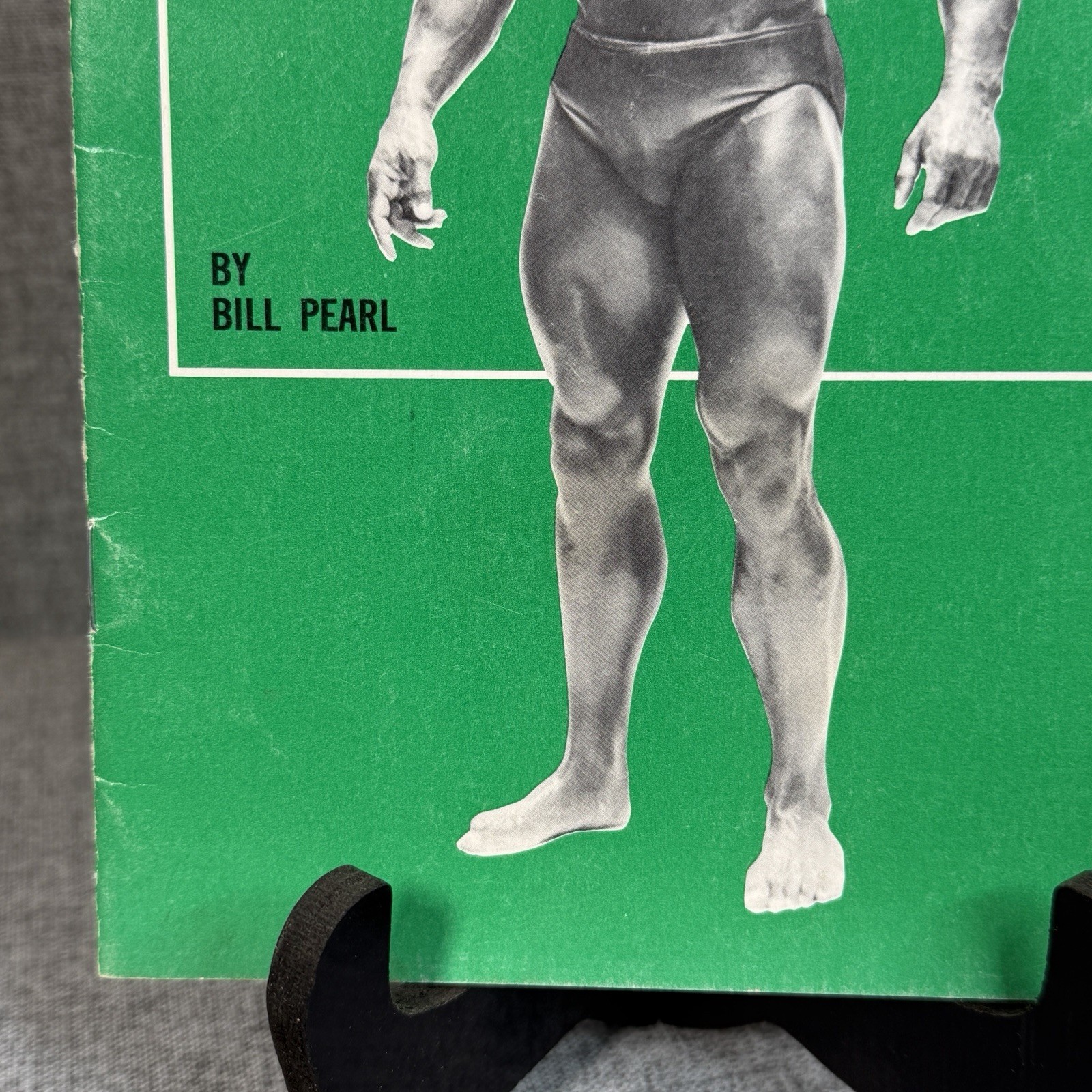 Rare Signed Bill Pearl Fabulous Forearms Autographed Bodybuilding Booklet Book