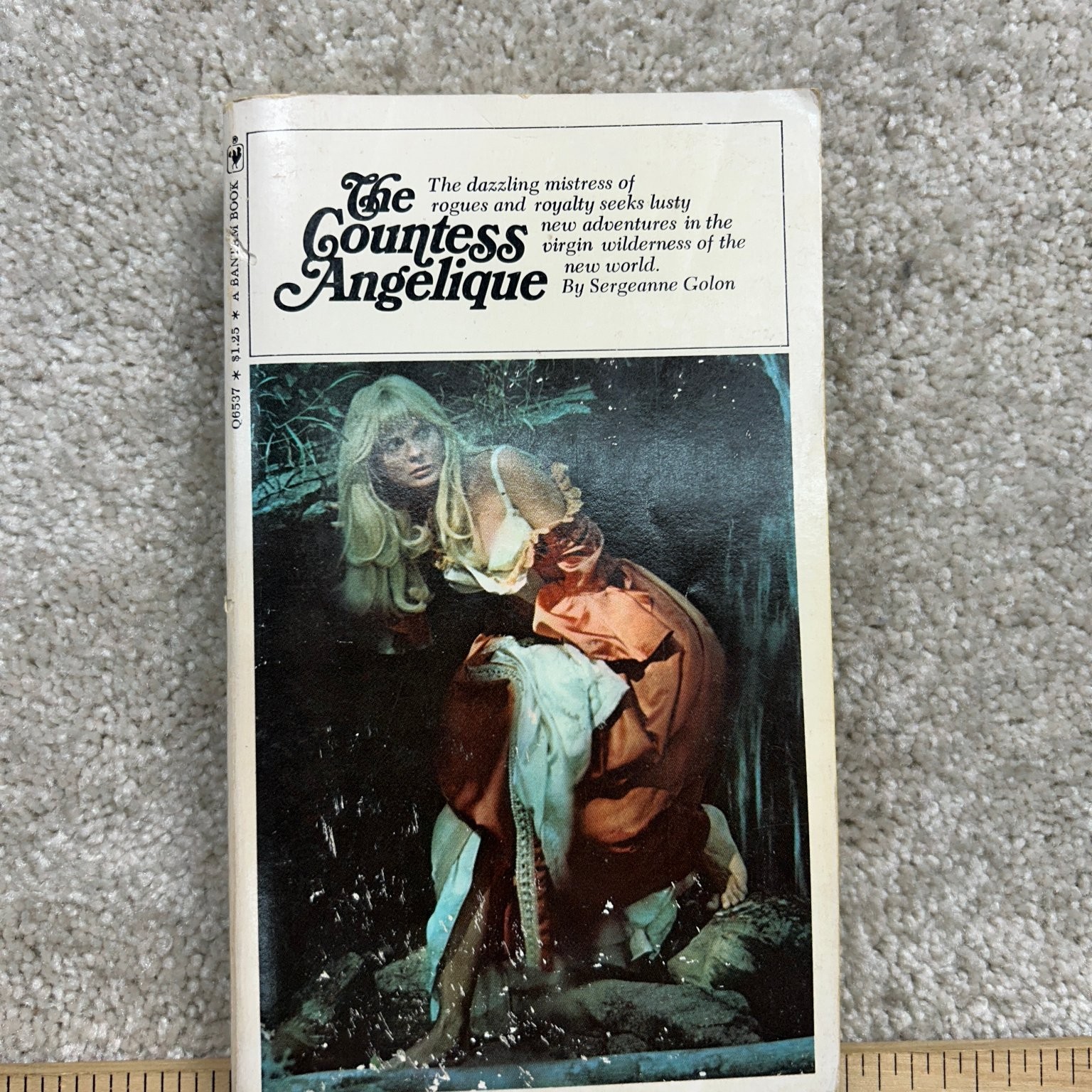 Countess Angelique Sergeanne Golon 1969 Bantam Paperback Historical Romance
