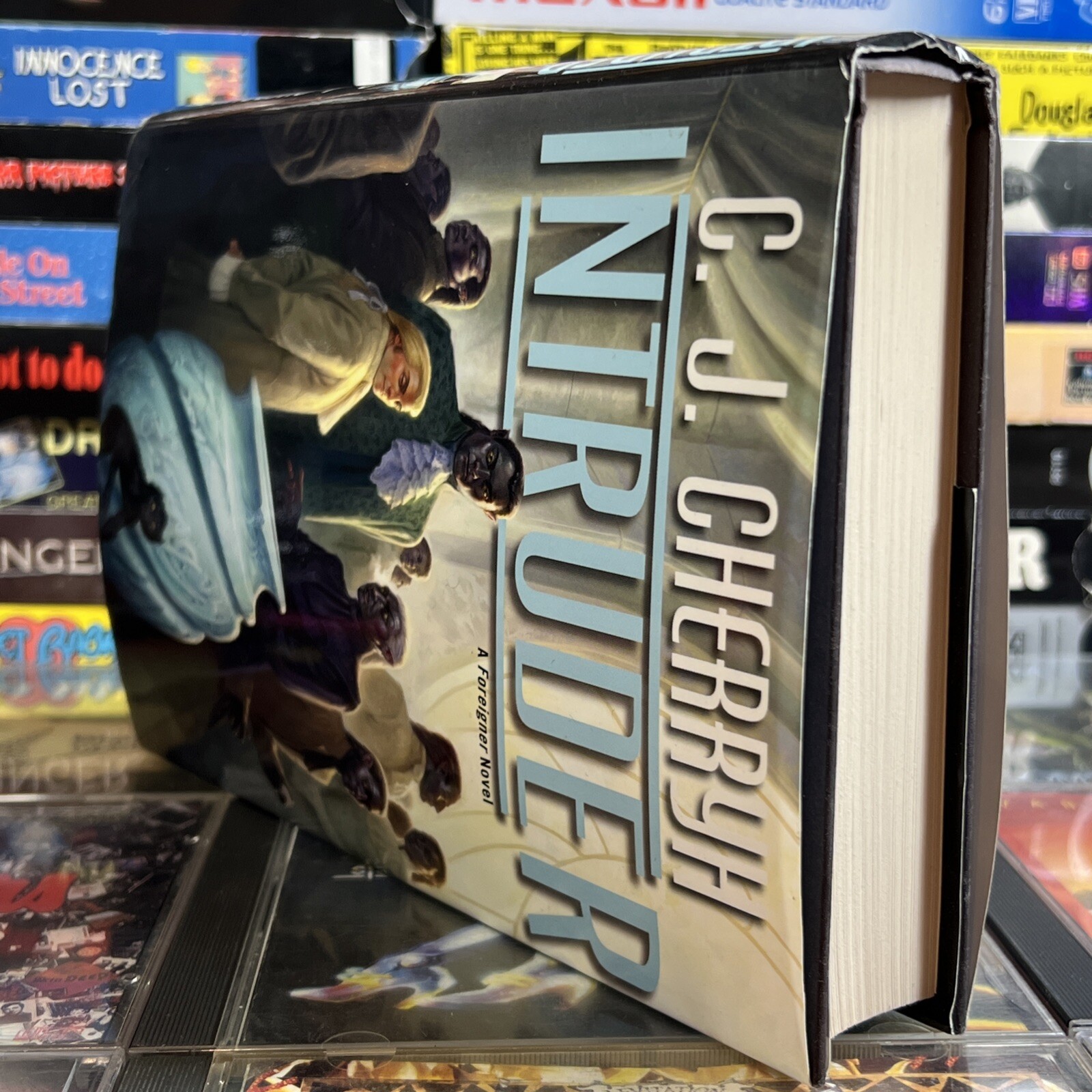 Intruder by CJ Cherryh 2012 DAW 1st Print Hardcover DJ Sci-Fi Foreigner 13