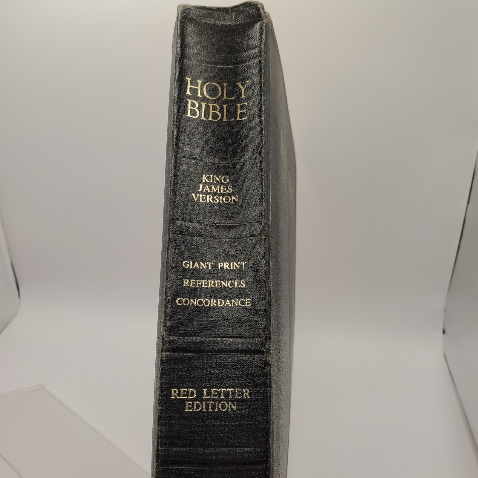 Holy Bible Reference Edition 1976 King James Version Giant Print Thomas Nelson