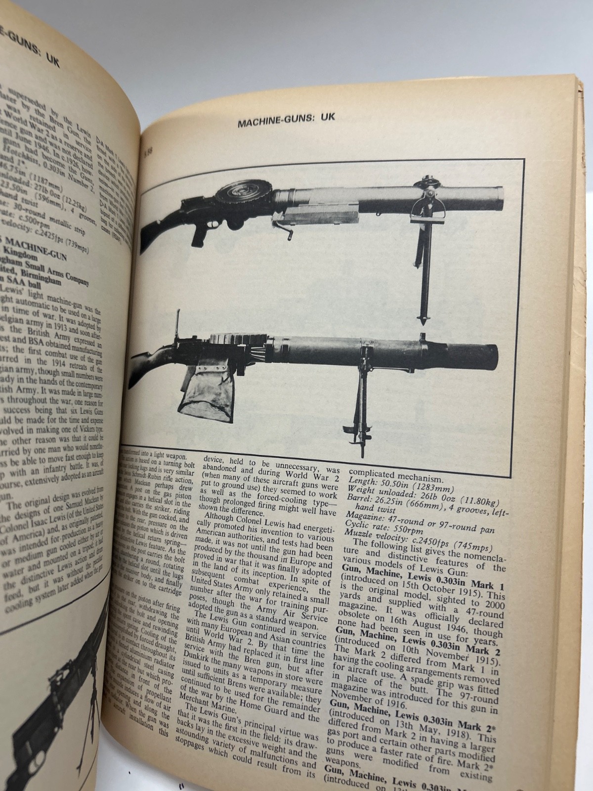 Vintage Firearms paperback book“Military Small Arms of 20th Century“ 1973