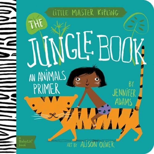 The Jungle Book: A BabyLit® Animals P- 9781423635482, board book, Jennifer Adams