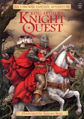 Knights of King Arthur (Usborne Fantasy Adventure) – Paperback – GOOD