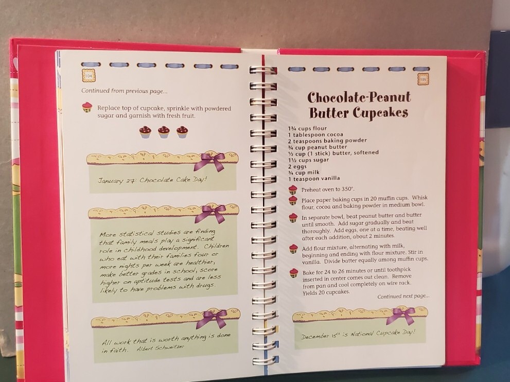 NEW „EASY CUPCAKE RECIPES“ Hardback Spiral 2010 Cookbook Resources LLC 174 Pages