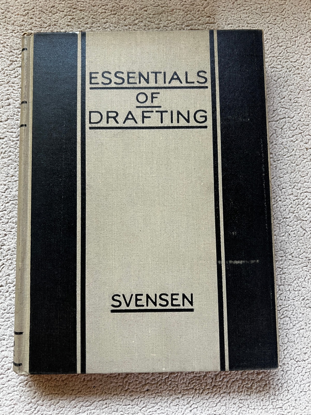 Essential of Drafting, by Carl Svensen, 1946, HB, Illustrated (L4)