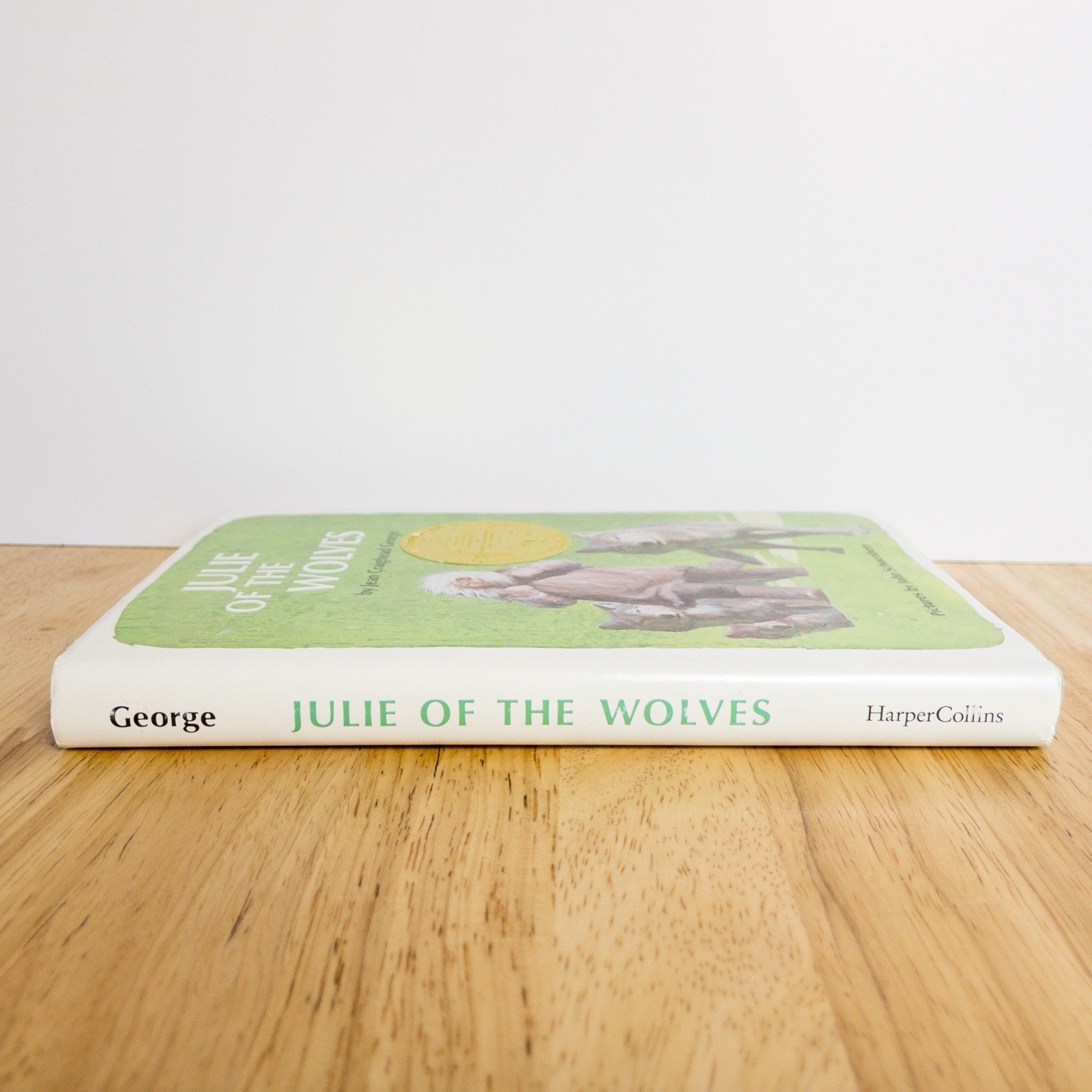 Jean Craighead George JULIE OF THE WOLVES 1st Edition SIGNED Very Good HCDJ